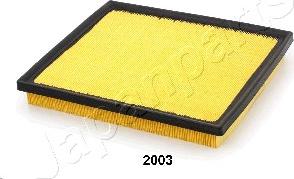 Japanparts FA-2003S - Повітряний фільтр autocars.com.ua