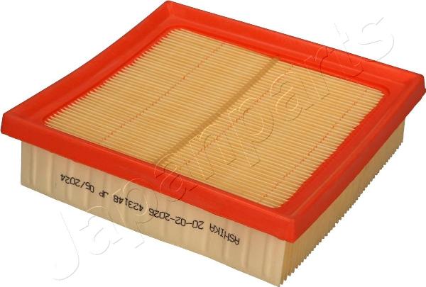 Japanparts FA-2026S - Повітряний фільтр autocars.com.ua