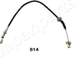 Japanparts GC-514 - Трос, управління зчепленням autocars.com.ua