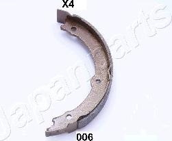 Japanparts GF-006AF - Комплект тормозов, ручник, парковка avtokuzovplus.com.ua