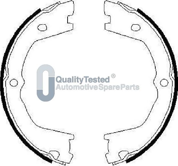 Japanparts GF0232JM - Комплект тормозов, ручник, парковка avtokuzovplus.com.ua