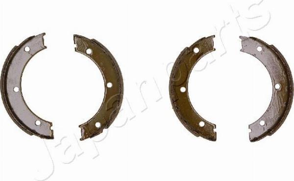 Japanparts GF-0242AF - Комплект гальм, барабанний механізм autocars.com.ua