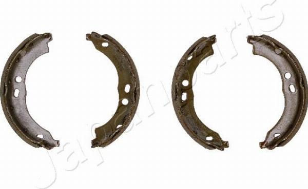 Japanparts GF-0255AF - Комплект гальм, барабанний механізм autocars.com.ua