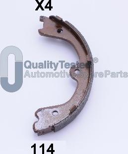 Japanparts GF114JM - Комплект тормозов, ручник, парковка avtokuzovplus.com.ua