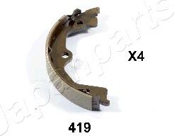 Japanparts GF-419AF - Комплект тормозов, ручник, парковка avtokuzovplus.com.ua