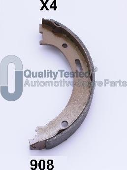 Japanparts GF908JM - Комплект тормозов, ручник, парковка avtokuzovplus.com.ua