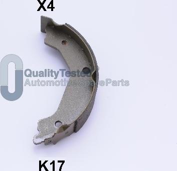 Japanparts GFK17JM - Комплект тормозов, ручник, парковка avtokuzovplus.com.ua