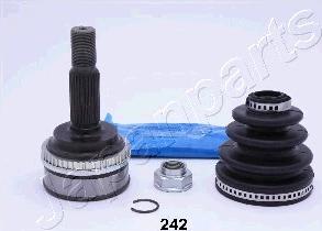 Japanparts GI-242 - Шарнирный комплект, ШРУС, приводной вал avtokuzovplus.com.ua