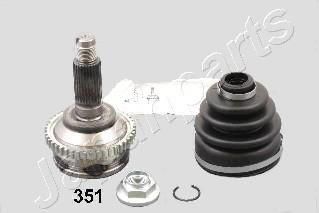 Japanparts GI-351 - Шарнірний комплект, ШРУС, приводний вал autocars.com.ua