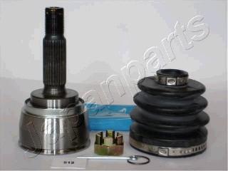 Japanparts GI-512 - Шарнирный комплект, ШРУС, приводной вал avtokuzovplus.com.ua