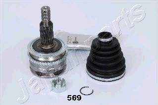 Japanparts GI-569 - Шарнирный комплект, ШРУС, приводной вал autodnr.net