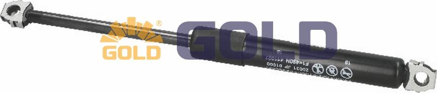 Japanparts GSJ01000 - Газова пружина, кришка багажник autocars.com.ua