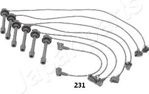 Japanparts IC-231 - Комплект проводів запалювання autocars.com.ua