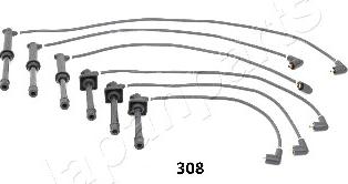 Japanparts IC-308 - Комплект проводів запалювання autocars.com.ua