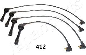 Japanparts IC-412 - Комплект проводів запалювання autocars.com.ua