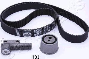 Japanparts KDD-H03 - Комплект ременя ГРМ autocars.com.ua