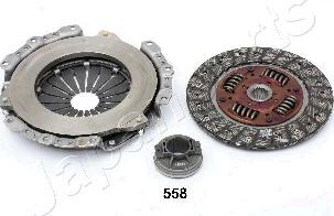 JAPANPARTS KF-558 - Комплект сцепления avtokuzovplus.com.ua