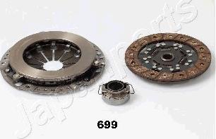 Japanparts KF-699 - Комплект зчеплення autocars.com.ua