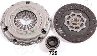 Japanparts KF-725 - Комплект сцепления avtokuzovplus.com.ua