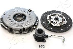 Japanparts KF-932 - Комплект зчеплення autocars.com.ua