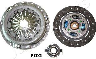 Japanparts KF-FI02 - Комплект сцепления avtokuzovplus.com.ua