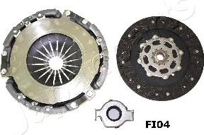 Japanparts KF-FI04 - Комплект сцепления avtokuzovplus.com.ua