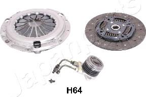 Japanparts KF-H64 - Комплект зчеплення autocars.com.ua