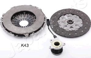 Japanparts KF-K43 - Комплект зчеплення autocars.com.ua