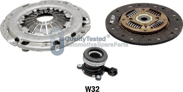 Japanparts KFW32JM - Комплект сцепления avtokuzovplus.com.ua