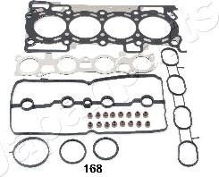 Japanparts KG-168 - Комплект прокладок, головка цилиндра avtokuzovplus.com.ua