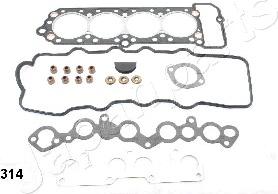 Japanparts KG-314 - Комплект прокладок, головка циліндра autocars.com.ua