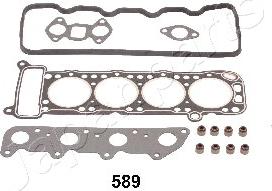 Japanparts KG-589 - Комплект прокладок, головка циліндра autocars.com.ua