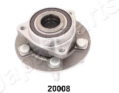 Japanparts KK-20008 - Ступица колеса, поворотный кулак autodnr.net