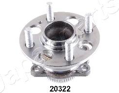 Japanparts KK-20322 - Ступица колеса, поворотный кулак avtokuzovplus.com.ua