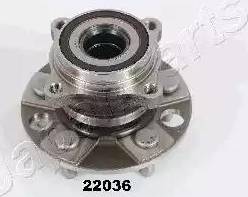 Japanparts KK-22036 - Ступица колеса, поворотный кулак avtokuzovplus.com.ua