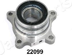 Japanparts KK-22099 - Ступица колеса, поворотный кулак avtokuzovplus.com.ua