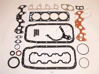 Japanparts KM-010 - Комплект прокладок, двигун autocars.com.ua