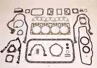 Japanparts KM-134 - Комплект прокладок, двигун autocars.com.ua