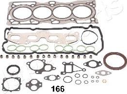 Japanparts KM-166 - Комплект прокладок, двигатель avtokuzovplus.com.ua