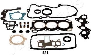 Japanparts KM-621 - Комплект прокладок, двигун autocars.com.ua