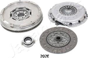 Japanparts KV-202E - Комплект зчеплення autocars.com.ua