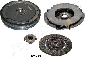 Japanparts KV-500 - Комплект зчеплення autocars.com.ua