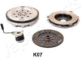 Japanparts KV-K07 - Комплект зчеплення autocars.com.ua