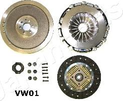 Japanparts KV-VW01 - Комплект зчеплення autocars.com.ua