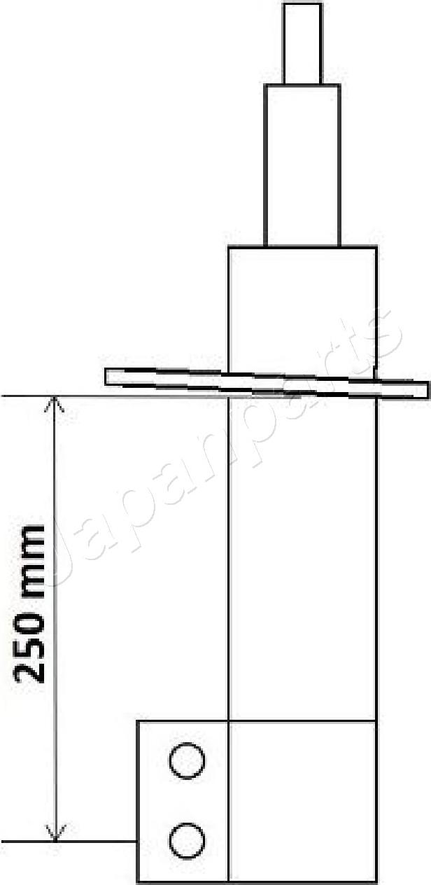 Japanparts MM-00899 - Амортизатор autocars.com.ua