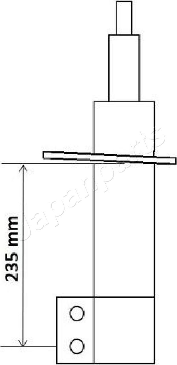 Japanparts MM-00900 - Амортизатор autocars.com.ua