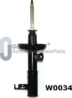 Japanparts MQ-W0034 - Амортизатор autodnr.net