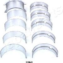 Japanparts MS1158A5 - Комплект підшипників колінчастого вала autocars.com.ua