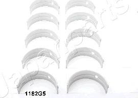 Japanparts MS1182G5 - Комплект підшипників колінчастого вала autocars.com.ua