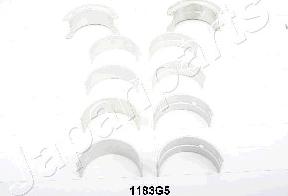 Japanparts MS1183G5 - Комплект підшипників колінчастого вала autocars.com.ua